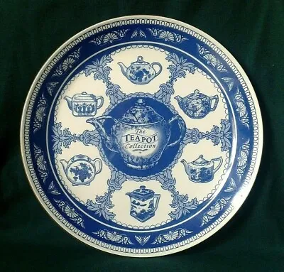Buy Masons Plate Ironstone Collector Plate Ringtons Teapot Collection Blue And White • 24.95£