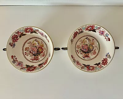 Buy Set Of 2 Masons Brocade Soup Dishes Fine Bone China Vintage • 14.99£