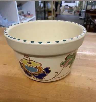 Buy Vintage Honiton Pottery Bowl Dish Plant Holder Jardiniere Floral Decoration • 26£