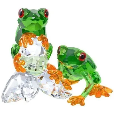 Buy Swarovski Crystal Paradise Animals Magnificent “frogs” 5136807 Retired Free Post • 390£