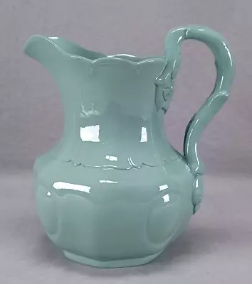 Buy British Ridgway Green Glazed Stoneware Pompeii Shape Jug Circa 1832-1835 • 80.91£