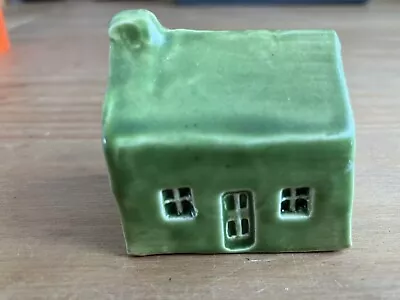 Buy Glenshee Pottery Bothy, Wee House, Green, Miniature 2 Inches High. Slanty House • 5£