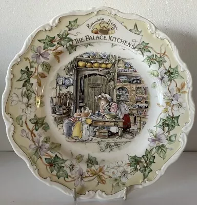 Buy Royal Doulton Brambly Hedge Plate 'the Palace Kitchens' Jill Barklem 1990 • 5.90£