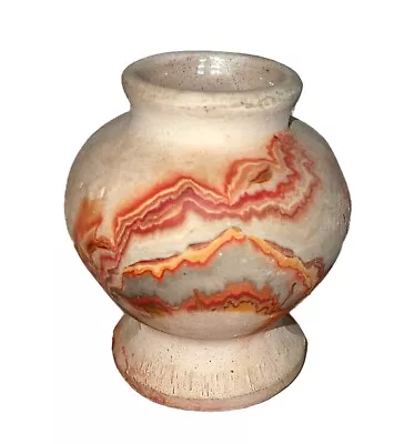 Buy Nemadji Pottery Vase Pot, Swirl Clay Southwest W History Paper Vintage • 36.59£
