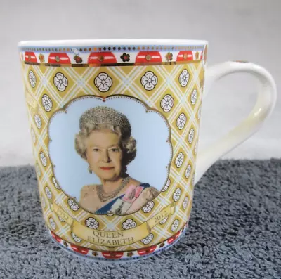 Buy Lovely Vintage James Sadler Bone China Queen Elizabeth II Diamond Jubilee Mug • 4.95£