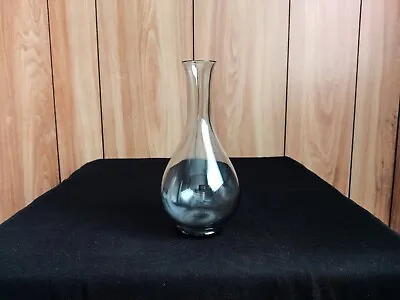Buy WEDGEWOOD Small 1980's Vintage 16.5cm Smoked Lead Crystal Vase - Labelled • 7.97£