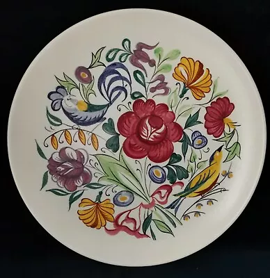 Buy Poole Pottery  Traditional Ware  (LE Pattern) 10  Dinner Plate - Vintage 1959-67 • 15£