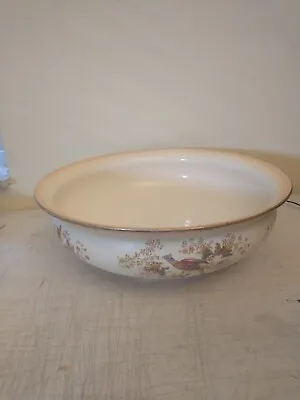 Buy Crown Ducal Ware England  Wash Basin Birds Of Paradise & Butter Flies Flowers • 47.21£