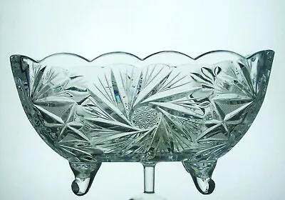 Buy Gorgeous Square Lead Crystal Pinwheel Cut Glass Decorative Bowl -  20cm, 1.9kg • 25£