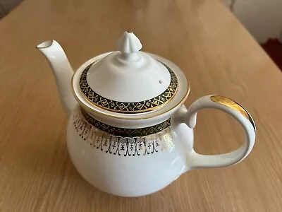 Buy Royal Grafton Majestic Teapot Green Fine Bone China Vintage England • 30£