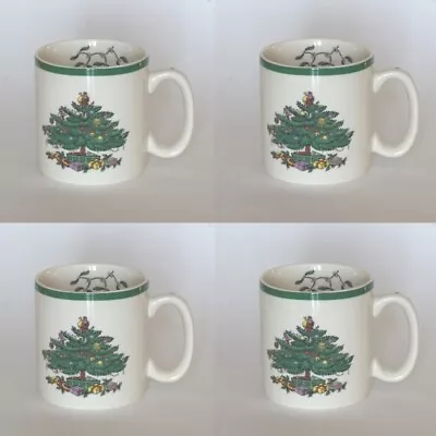 Buy Spode Christmas Mugs X 4   - NEW UNUSED • 40£
