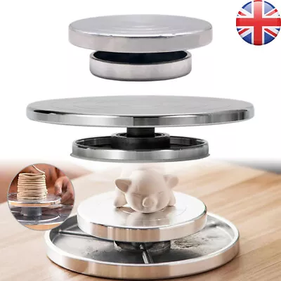 Buy Heavy Duty Sculpting Wheel Turntable Pottery Banding DIY Projects For Model New • 11.99£