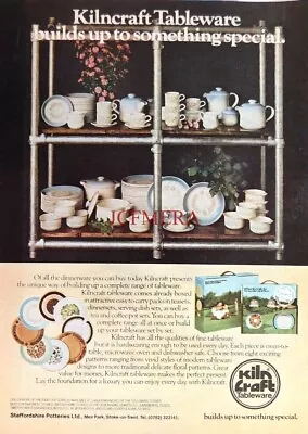Buy Vintage 'KILNCRAFT' Tableware Advert #3 - Original 1979 Print • 2.97£