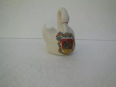 Buy  Crested China ~Swan ~ Dorchester ~ Made In Saxony • 5£
