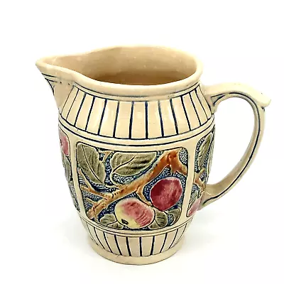 Buy Vintage Weller American Art Pottery Zona Apple Tree Pitcher 7  • 71.15£