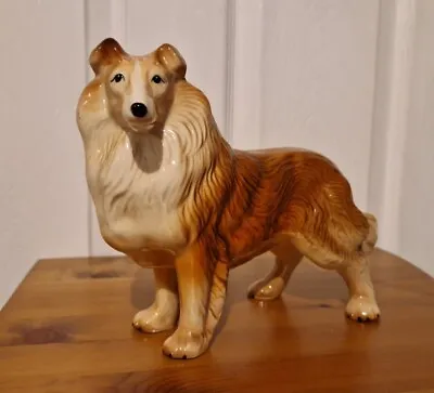 Buy Vintage Melba Ceramic Dog Figure - Rough Collie Figurine • 19£