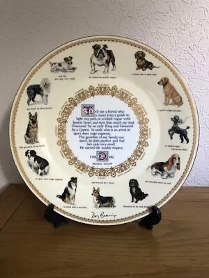 Buy Aynsley 'THE DOG' Bone China 10.5 Inch Collector Plate • 10£