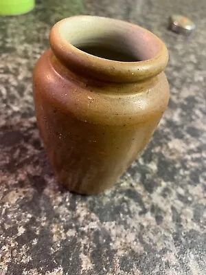 Buy 3.5” Ceramic Stone Ware Vase Jar Pot Unbranded Vintage Old Collectable  • 10£
