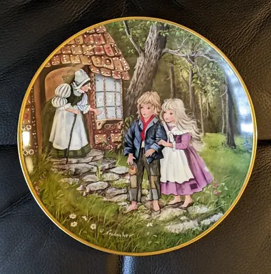 Buy Hansel And Gretel - Kaiser Porcelain Plate West Germany Classic Fairy Tales • 10£