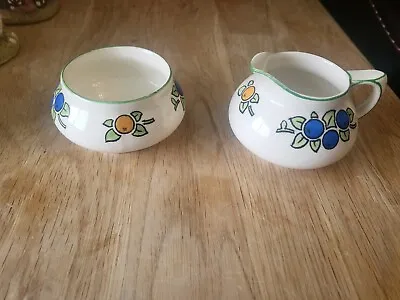 Buy Lovely And Scarce Crown Ducal Ware Miniture Jug And  BowlBerries 1930s? • 25£