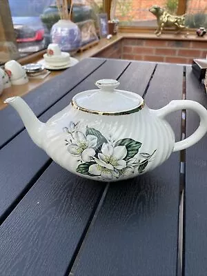 Buy Vintage Arthur Wood Tea Pot C1950’s. Winter Rose Design 4846 • 5.50£