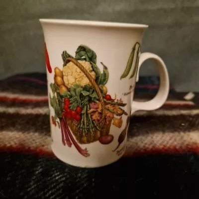 Buy Dunoon Fine Bone China 'Harvest' Vegetables Coffee Tea Mug By Richard Partis VGC • 13£