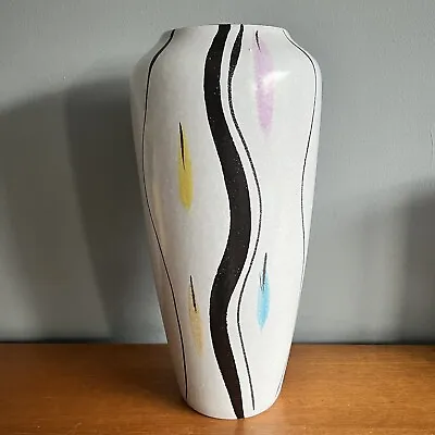 Buy Vintage West German Pottery Bay Keramik Vase 1950s 508-30 • 38£