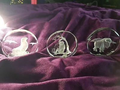 Buy Crystal Glass Paperweights • 4.99£