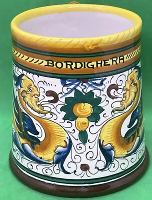 Buy Deruta Pottery Italian Raffaellesco Dragon Bordighera Mug • 40£