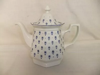 Buy C4 Adams English Ironstone - Daisy - Vintage Blue Floral Tableware - 8B4A • 25£