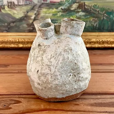 Buy Vintage O Mara Brutalist Pottery Vase Hand Built 1970's Studio MCM Mid Century • 61.67£