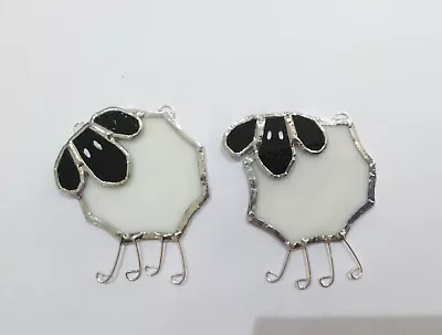 Buy Stained Glass Sheep. Sun Catcher. Handmade. • 10£