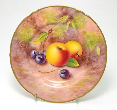 Buy Royal Worcester Fruit Plate By Maybury - 1954 • 176.14£