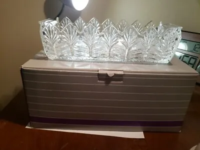 Buy MARQUIS BY WATERFORD Crystal 12  DEWITT BREAD TRAY W/Handles...IN BOX W/Tags • 47.24£