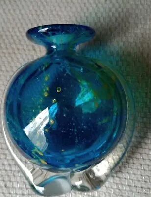 Buy Mdina Sea And Sand Art Glass Vase 4.3 Inches Tall  • 20£