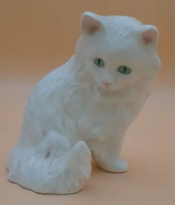 Buy Goebel Persian Cat / Kitten (452) Germany Hand Made/Painted White VGC • 15£