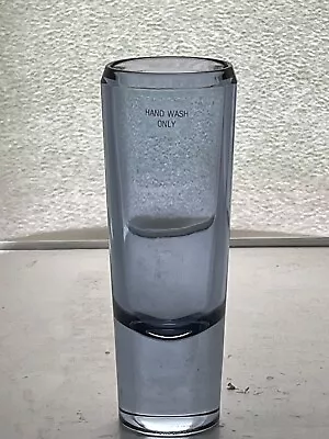 Buy Vera Wang Steel Blue Gray Glass Crystal Bud Vase Wedgwood Minimalist • 9.63£