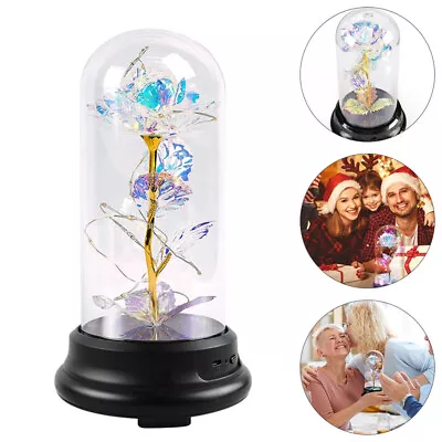 Buy Glass Eternal Lantern Scene Adornment Delicate Glowing Ornament • 17.55£