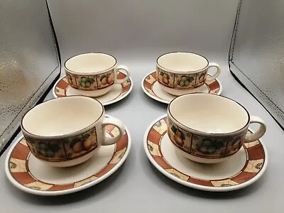 Buy Staffordshire Tableware Banbury Fayre Cups And Saucers X 4 • 10£