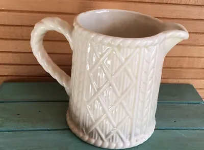 Buy Taunton Vale Staffordshire Howard Off White Pottery Small Pitcher, 5” • 18.93£