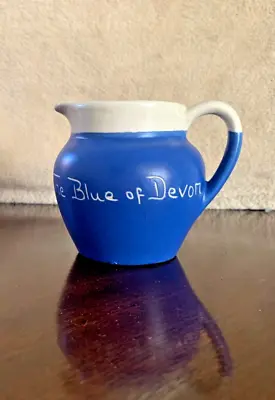 Buy Devon Moor Pottery 'Blue Of Devon' Milk Jug • 0.99£