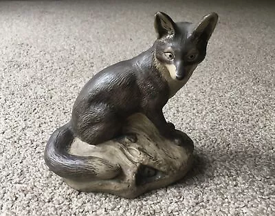 Buy Lovely Poole Pottery Stoneware Fox - Barbara Linley Adams 1985-89 -Free Postage • 24.99£