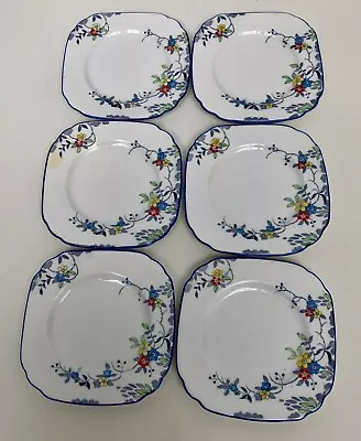 Buy Royal Sutherland China 6  Saucers Hand Paint Made In England  • 10£
