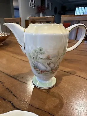 Buy Vintage Child’s Tea Set China Made In Ireland “Swanlake” Design • 27.88£