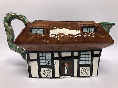 Buy John Maddock & Sons, The Original 'Thatched Cottage Ware' Sauce Boat C.1940's • 5.99£