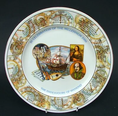 Buy Aynsley 2000 Endeavour Celebration Millennium Plate 27cm In Brand New Condition • 9.95£