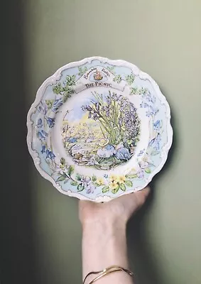 Buy Brambly Hedge Royal Doulton Plate The Picnic Collectors Ceramic  • 64.75£