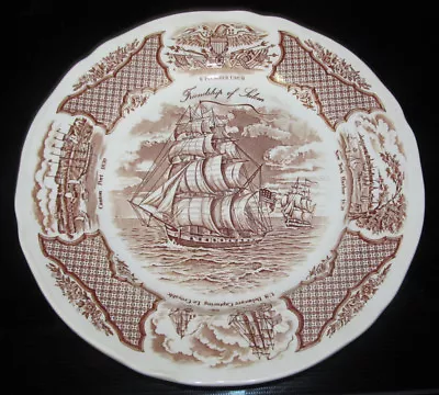 Buy Vintage Alfred Meakin Fair Winds Dinner 10.5  Plate Chinese Export To America • 15.16£