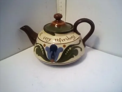 Buy Aller Vale Pottery Torquay Scandy Small Tea Pot  Motto • 7£