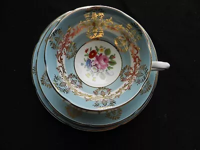 Buy Royal Grafton Bone China Floral Tea Cup Saucer Plate Trio 9206 • 14.99£